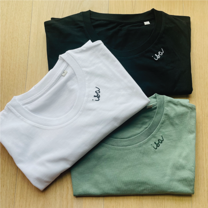 Isa unisex embroidered t-shirt for dad