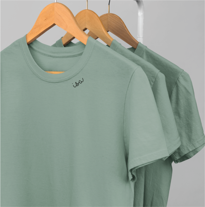 Isa unisex embroidered t-shirt for dad