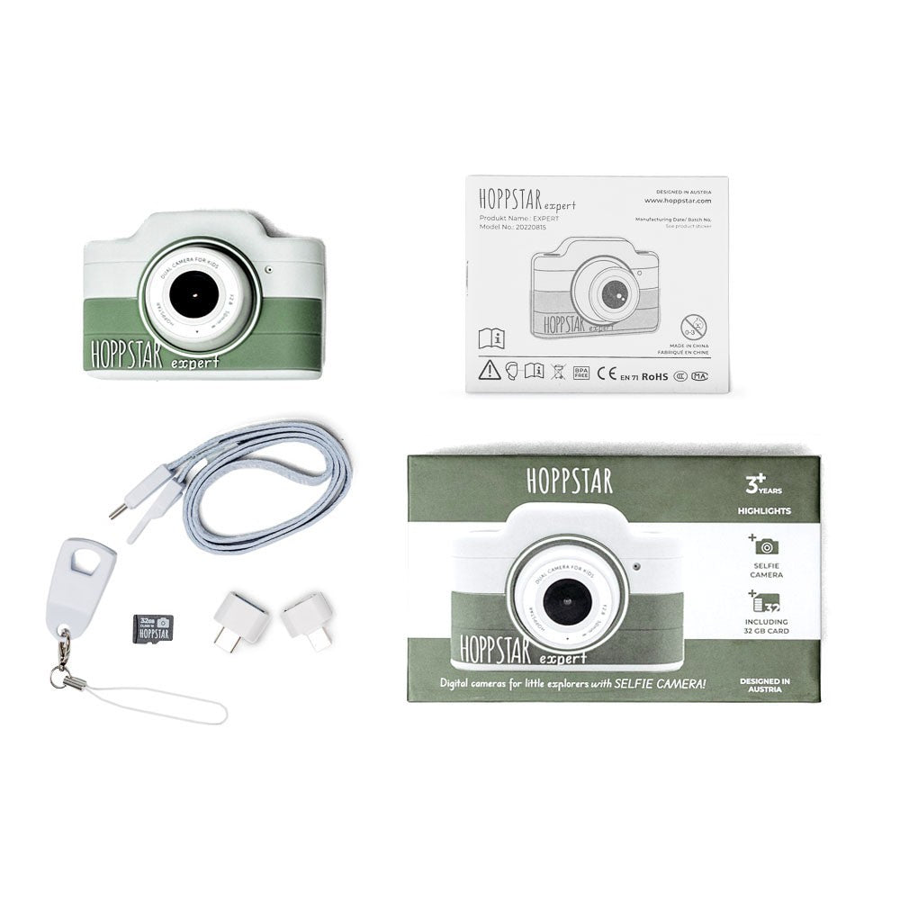 Hoppstar Expert camera accessories and 32GB memory card