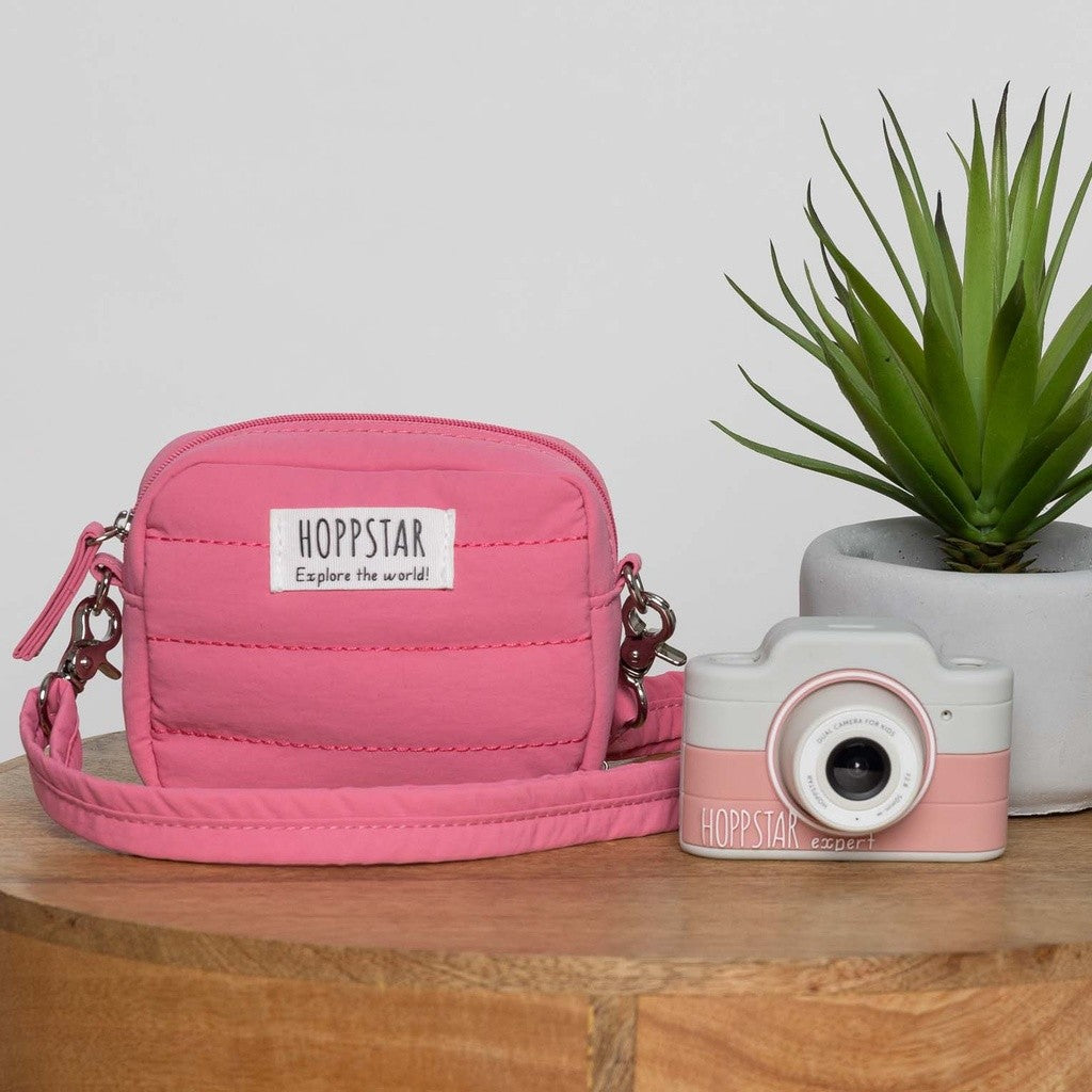 Hoppstar Expert kids digital camera in Blush pink